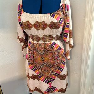 Silk babydoll dress from Voom by joy Han